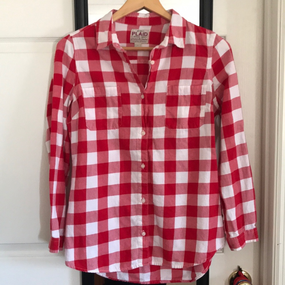 Plaid Old Navy button down